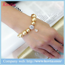 2015 New Design artificial jewellery beads pearl bracelet wholesale